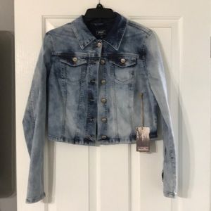 NWT Hart denim button up jean jacket size medium